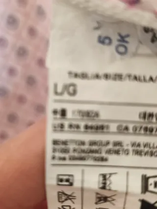 Blusa Benetton Estampada