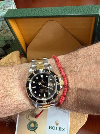 Rolex Submariner Acero y Oro 16613 año 2000