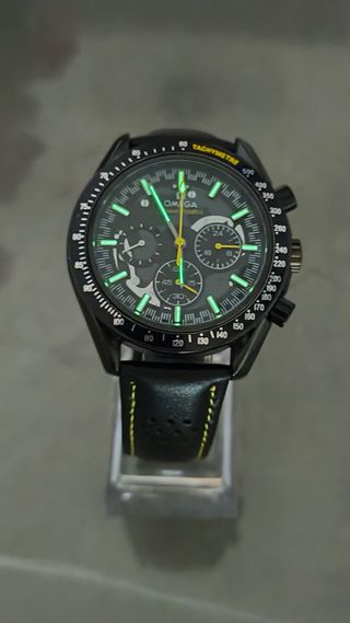Speedmaster Orologio da Polso Nero Giallo