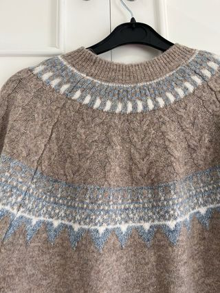 Jersey punto combinado