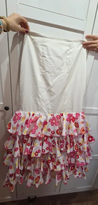 Traje Flamenca 2 Piezas Talla 36