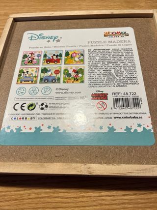 Puzzle Infantil Madera Disney Minnie