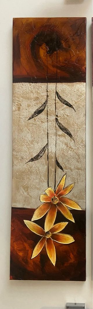 Cuadros Decorativos Flores Naranjas