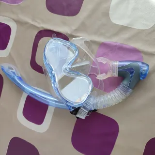 Gafas de buceo con tubo