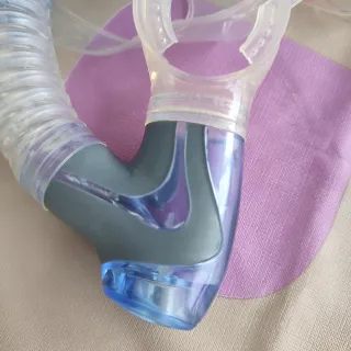 Gafas de buceo con tubo