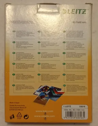 Buste per plastificazione Leitz A6