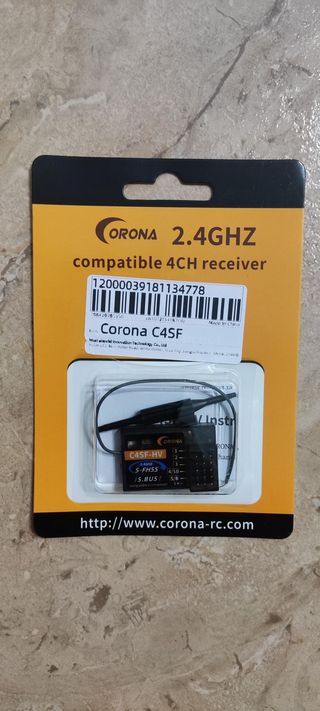 Receptor FUTABA S-FHSS 4CH NUEVO