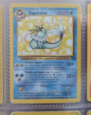 Carte Pokemon Jolteon, Vaporeon, Flareon
