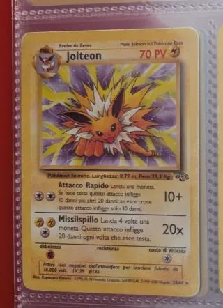 Carte Pokemon Jolteon, Vaporeon, Flareon