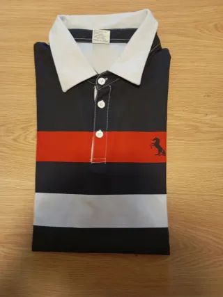 Polo manga larga rayas Talla M