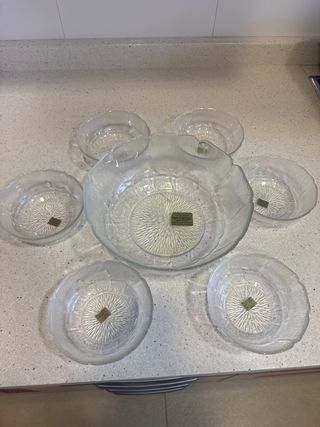 Arcoroc Servicio 7 Piezas Frutas Fleur