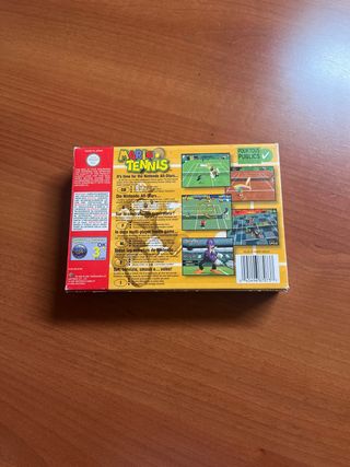 Mario Tennis N64 con caja