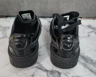 Zapatillas Puma Negras Charol