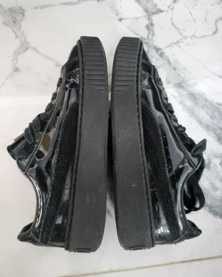 Zapatillas Puma Negras Charol