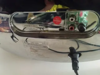 Altavoz Base iPod/iPhone Vieta Negro/Plata