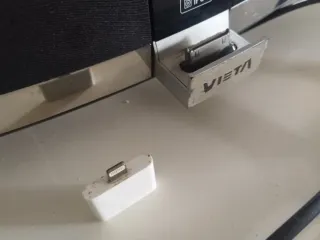 Altavoz Base iPod/iPhone Vieta Negro/Plata