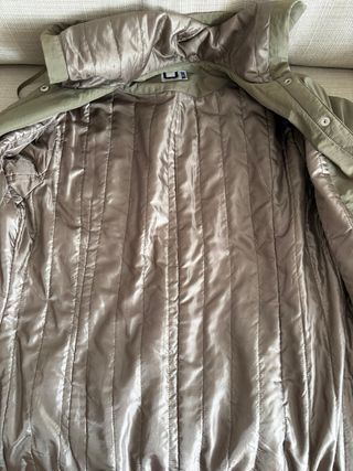 Gabardina Adolfo Dominguez Verde Talla M