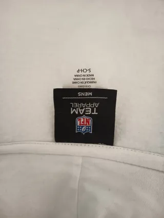 Sudadera original Real Madrid x NFL Blanca.