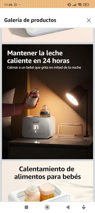 Calienta Biberones y Esterilizador Multifunción