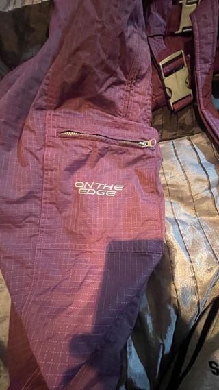 Pantaloncini da sci viola Taglia 48