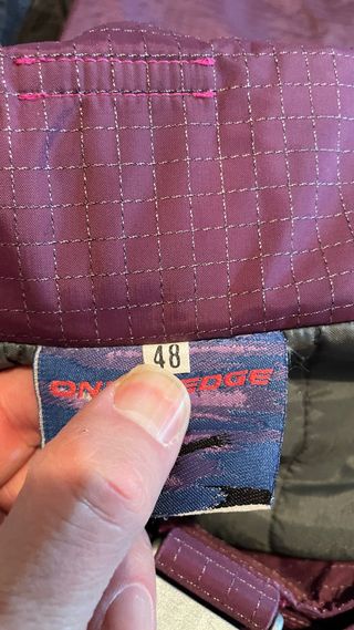 Pantaloncini da sci viola Taglia 48