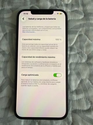 iPhone 12 Pro Max 256GB azul 100% bateria