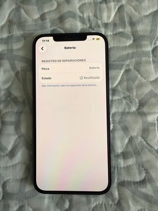 iPhone 12 Pro Max 256GB azul 100% bateria