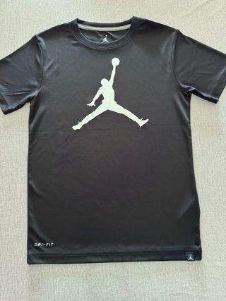 Camiseta Jordan Dri-Fit Negra