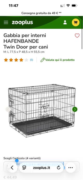 Trasportino per cani HAFENBANDE