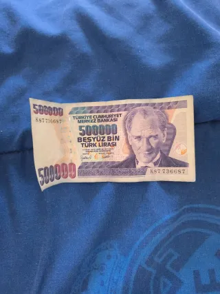 500.000 Liras Turcas - Billete