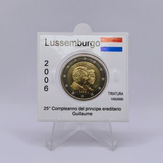 2 Euro Lussemburgo 2006 Principe Guglielmo