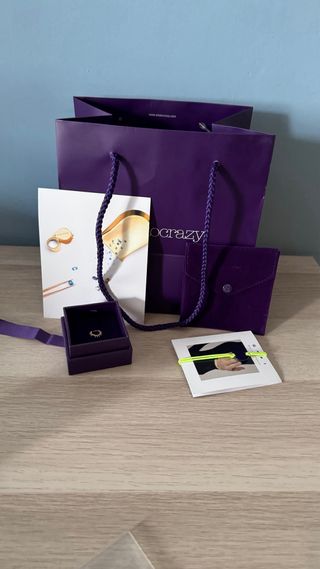 Pendiente aro con pinchos oro 18kts Arostocrazy