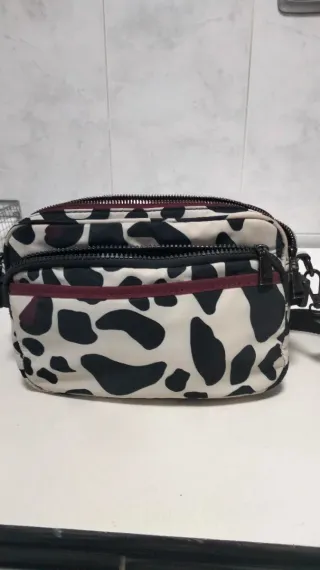 Bolso de colgar estampado mujer
