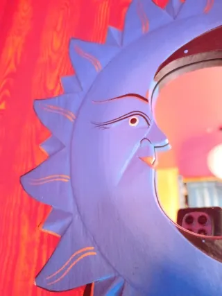 Espejo Decorativo Luna y Sol