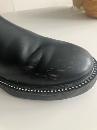 Botas Chelsea niña negras