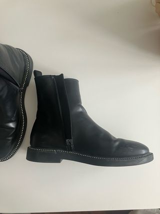 Botas Chelsea niña negras