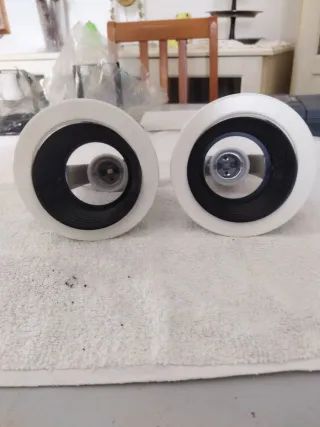 2 Soportes Halógeno Empotrar Blanco