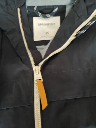 Cazadora Springfield Negra Talla XS