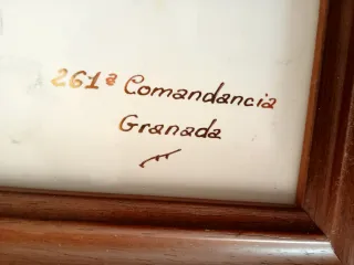 Cuadro 261 Comandancia Guardia Civil Granada