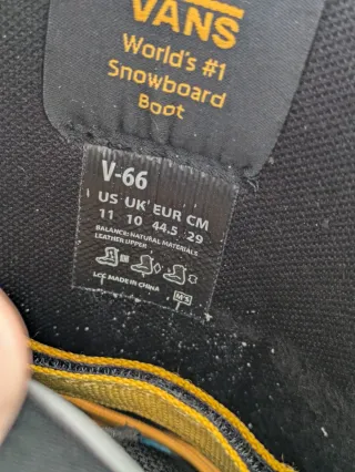 Botas Snowboard Vans Hi-Standard 44.5