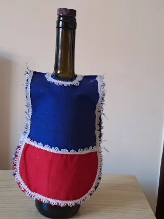 Copri bottiglie in stoffa set 2 pezzi