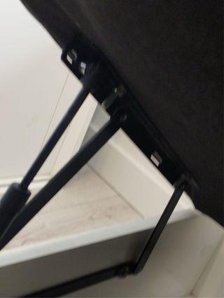 Canapé madera blanco 1.50 + colchón