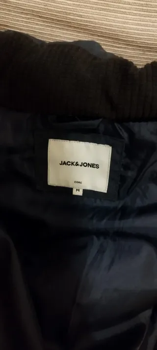 Abrigo acolchado Jack & Jones azul Talla M