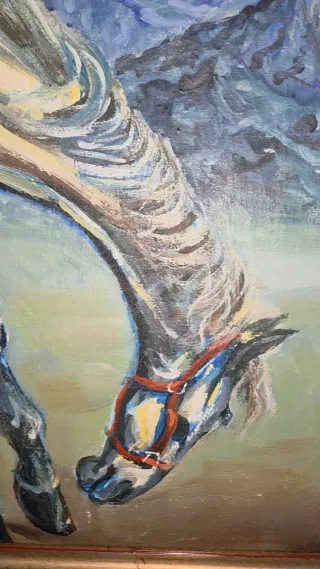 Cuadro Julio Viera (1934-2023) Pintor Canario