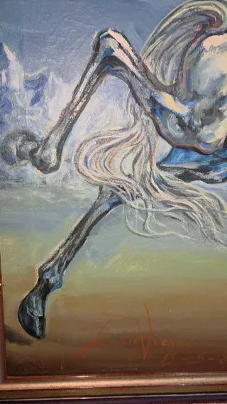 Cuadro Julio Viera (1934-2023) Pintor Canario