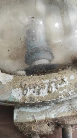 2 Plafones Náuticos Metal Bronce Latón