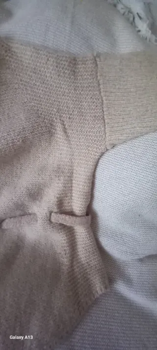 Rebeca de lana Bass10 beige Talla 14