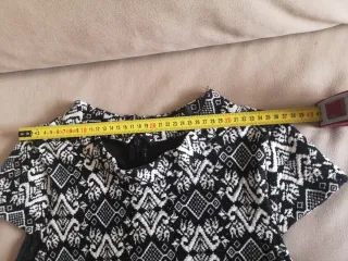 Vestido estampado clásico