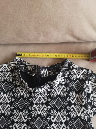 Vestido estampado clásico