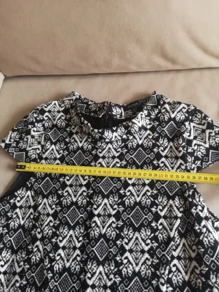 Vestido estampado clásico